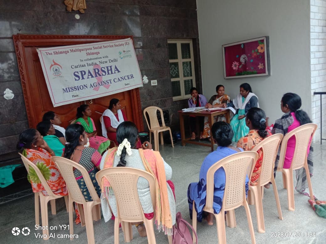 Sparsha awareness session on nature care