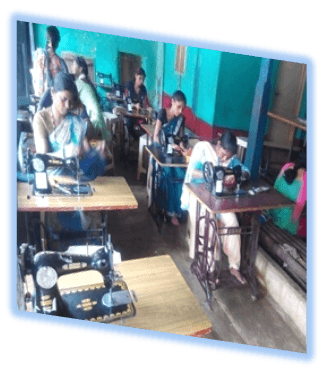 Nagaveni earning her livelihood